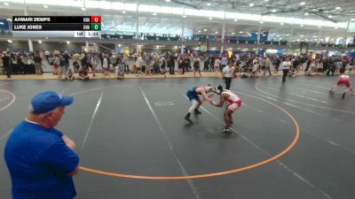 132 lbs Cons. Round 2 - Luke Jones, Unattached vs Ahmari Demps, Unattached