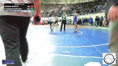 108 lbs Round Of 128 - Hudson Moseley, Bixby vs Chandler Copeland, Sand Springs Jr High