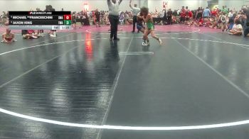 90 lbs Quarterfinal - Jaxon King, Treehouse Wrestling Academy vs Michael **Franceschini, SLATE WRESTLING ACADEMY