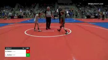 73 lbs Prelims - Brayden Baker, Verdigris Youth Wrestling vs Luke Bulloc, Kobra Kai Training