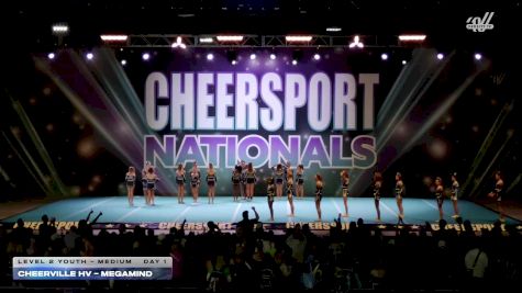 CheerVille HV - Megamind [2026 L2 Youth - Medium Day 1] 2026 CHEERSPORT National All Star Cheerleading Championship
