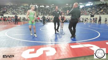 110 lbs Round Of 16 - Olan Garrison, Coweta vs Rylan Curry, Lone Grove