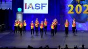 Foursis Dance Academy - Code Red [2026 Senior Large Pom Semis] 2026 The Dance Worlds