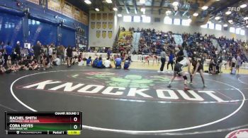 123 lbs Champ. Round 2 - Cora Hayes, Northside WC vs Rachel Smith, Hernando High School