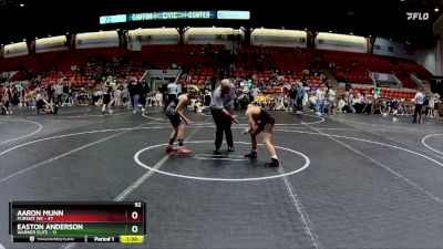 92 lbs Round 3 (8 Team) - Aaron Munn, Pursuit WC vs Easton Anderson, Warner Elite