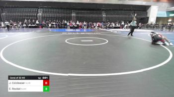 144 lbs Consi Of 32 #2 - Jacob Colcleaser, Upper Lake vs Emilio Roybal, Slam Academy