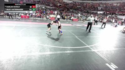 72 lbs Cons. Round 2 - Harlan Schulz, Reedsville Wrestling vs Riley Katterhagen, B.A.M Training Center