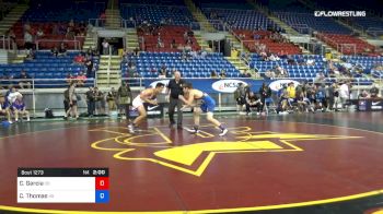 145 lbs Cons 32 #1 - Corbern Garcia, Colorado vs Cash Thomas, Kansas