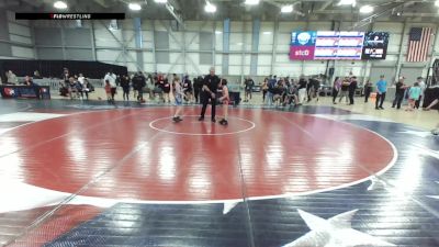 12U Girls - 64 lbs 7th Place Match - Caylix Manion, NV vs Isabella Brown, ID