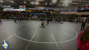 150 lbs Cons. Round 3 - Dawson Mack, Joliet (Catholic Academy) vs Evan Curry, Lockport (Twp.)