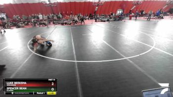 145 lbs Champ. Round 1 - Spencer Bean, Illinois vs Luke Beeksma, Wisconsin