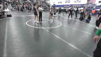 102 lbs Champ. Round 2 - Julissa Bocanegra, Mercenary vs Nia Rosales, California Grapplers