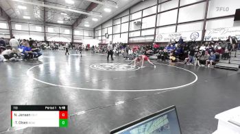 113 lbs Quarterfinal - Trexden Olsen, Beaver vs Nash Jensen, Delta