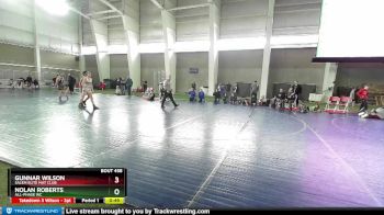 110 lbs Cons. Round 5 - Gunnar Wilson, Salem Elite Mat Club vs Nolan Roberts, All-Phase WC