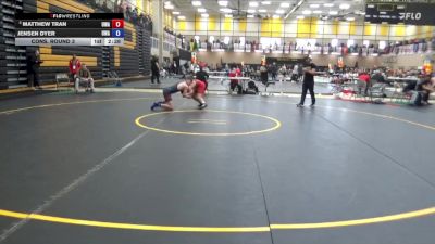 126 lbs Cons. Round 3 - Matthew Tran, Ubasa Wrestling Academy vs Jensen Dyer, Ubasa Wrestling Academy