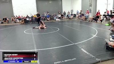 106 lbs 4th Wrestleback (16 Team) - Keaton Henry, Iowa vs Grayson Hostetter, Pennsylvania Red