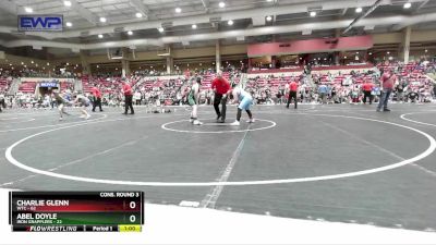 120 lbs Cons. Round 3 - Charlie Glenn, WTC vs Abel Doyle, Iron Grapplers