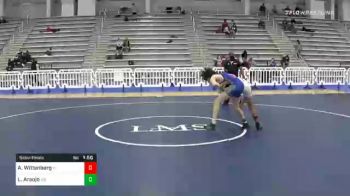 126 lbs Semifinal - Andrew Wittenberg, FL vs Leandro (LJ) Araujo, ND