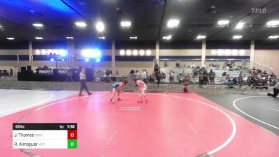 82 lbs Final - John Thomas, Ocrtc vs Ricky Almaguer, Victory WC