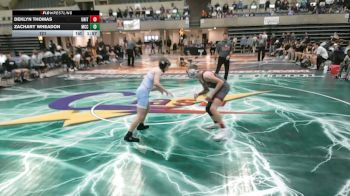 121 lbs Round 1 (4 Team) - Deklyn Thomas, Unity, IL vs Zachary Wheadon, Marian Central Catholic, IL