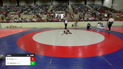 64 lbs Consolation - Bentley Melson, Backyard Brawlers Wrestling Club vs Max King, Compound Wrestling