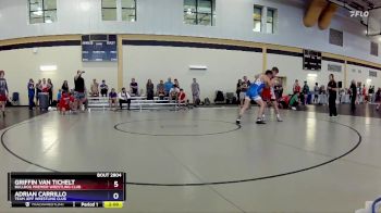 165 lbs Quarterfinal - Griffin Van Tichelt, Bulldog Premier Wrestling Club vs Adrian Carrillo, Team Jeff Wrestling Club