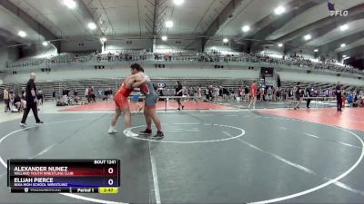 215 lbs Round 4 - Alexander Nunez, Willard Youth Wrestling Club vs Elijah Pierce, Nixa High School Wrestling