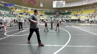 64 lbs Consi Of 8 #2 - Henry Lyles, Rogers Iron Wrestling Club vs Bear Garrett, Team Conquer Wrestling