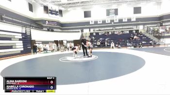 115 lbs Round 2 (4 Team) - Alina Bardoni, Gold Rush vs Isabella Coronado, Nevada Elite