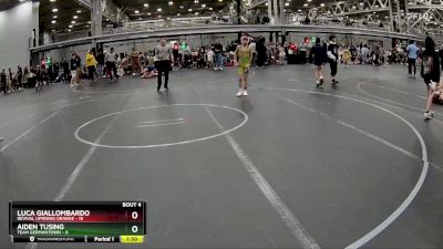 84 lbs Placement (4 Team) - Aiden Tusing, Team Germantown vs Luca Giallombardo, Revival Uprising Orange