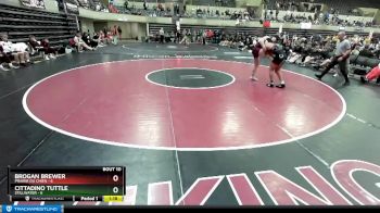 182 lbs Finals (8 Team) - Brogan Brewer, Prairie Du Chien vs Cittadino Tuttle, Stillwater