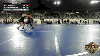 285 lbs Final - Alex Hercules, Elgin Wrestling vs Alexander Sarabia, Warhammer Wrestling Club