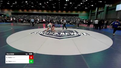 126 lbs Round Of 32 - Samantha Sale, Redmond vs Neveah Saiz, Rio Rancho