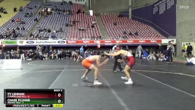 149 lbs Placement (4 Team) - Chase Pluhar, Indiana Tech vs Ty Lehman, Cumberlands (Ky.)