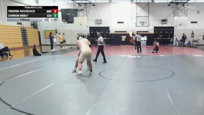 285Red lbs Final - Tristen Hitchcock, Army West Point vs Carson Neely, Clarion