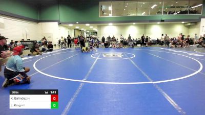 60 lbs Quarterfinal - Kaiden Galindez, MI vs Liam King, MO