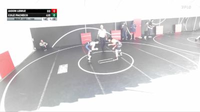 150 lbs Champ. Round 1 - Cole Pacheco, Alta Loma High School vs Jason Lemuz, Orange High School