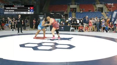 235 lbs Champ. Rd Of 64 - Anna Bozanic, CA vs Lilia Gopar, OH