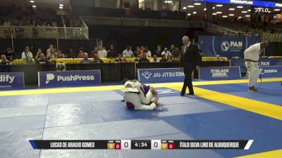 Ítalo Silva Lins De Albuquerque vs Lucas De Araujo Gomes 2026 Pan Jiu Jitsu IBJJF Championship