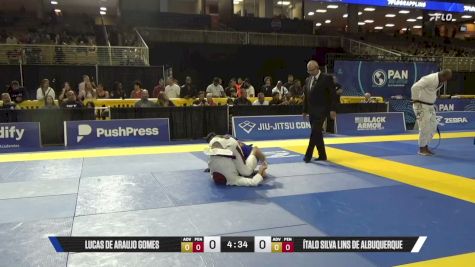 Ítalo Silva Lins De Albuquerque vs Lucas De Araujo Gomes 2026 Pan Jiu Jitsu IBJJF Championship