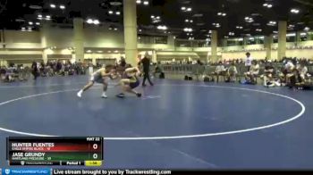 182 lbs Semis & Wb (16 Team) - Jase Grundy, Hartland Pressure vs Hunter Fuentes, Eagle Empire Black