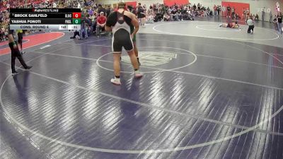 285 lbs Cons. Round 6 - Yashua Fonoti, Peninsula vs Brock Sahlfeld, Glencoe