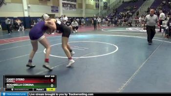 143 lbs Quarterfinal - Casey Otero, Norwalk vs Rogabella Corona, Warren