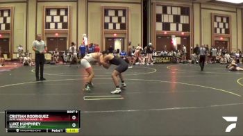 155 lbs Round 3 (6 Team) - CRISTIAN RODRIGUEZ, Elite Wrestling Black vs Luke Humphrey, Revival Gray