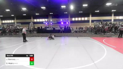 126 lbs Round Of 128 - Joseph Ramirez, El Modena vs Samuel Moery, Wrestling Rhinos (WA)