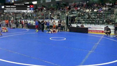 106 lbs Quarters - Knox Ayala, Sebolt Wrestling Academy vs Kruz Keller, Immortal Athletics Wrestling Club