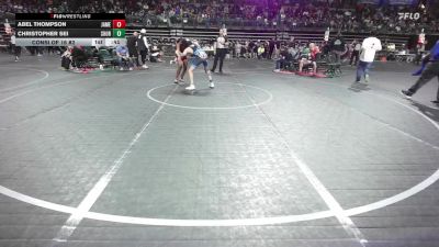 120 lbs Consi Of 16 #2 - Abel Thompson, Jamesburg vs Christopher Sei, Shore Thing