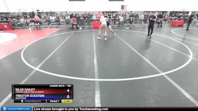 190 lbs Semifinal - Silas Dailey, Askren Wrestling Academy vs Treston Eckstein, Wisconsin