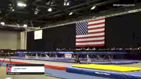 London Hunt - Tumbling, WCC - 2021 USA Gymnastics Championships