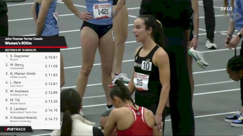 Women's 800m, Finals 7